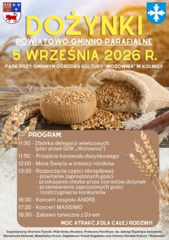 DOŻYNKI POWIATOWO-GMINNO-PARAFIALNE 2026