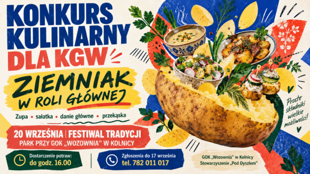 Konkurs kulinarny dla KGW „Ziemniak w roli głównej”