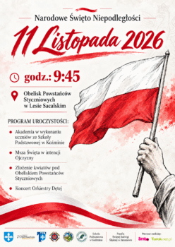 Zapraszamy na uroczyste obchody Narodowego Święta Niepodległości!